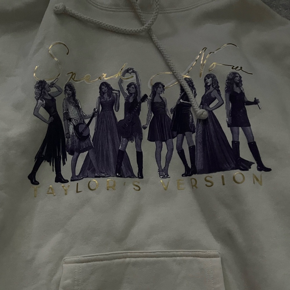 Speak Now (Taylor’s Version) cream exclusive website hoodie